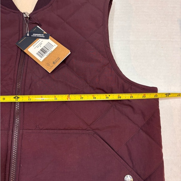 The North Face Women's Cuchillo Root Brown Reversible Quilted Vest - Picture 12 of 13